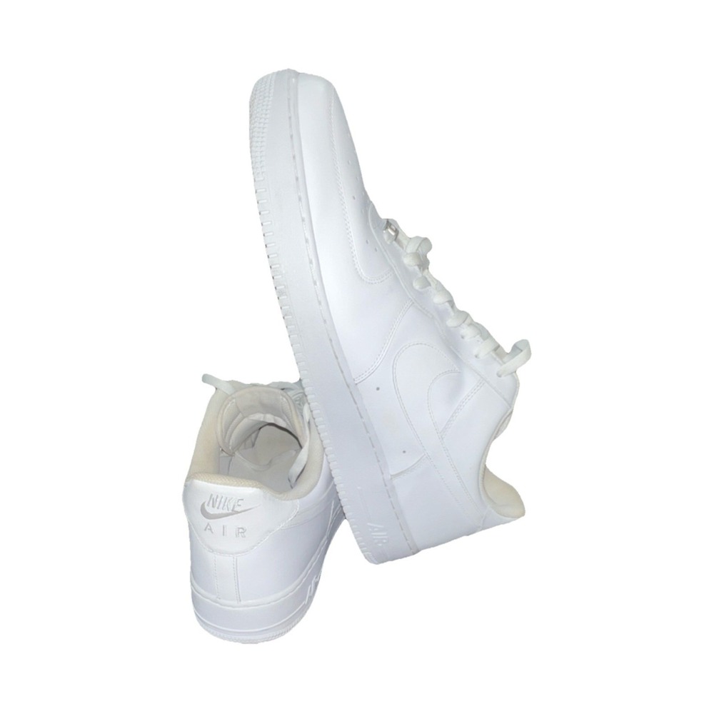 20N12/ Nike Air Force 1 '07 White Low Top Lace Up Men's Athletic Sneaker